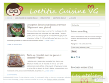 Tablet Screenshot of loetitiacuisine.com